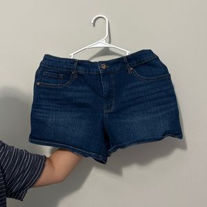 Jessica E Blue Jean Shorts